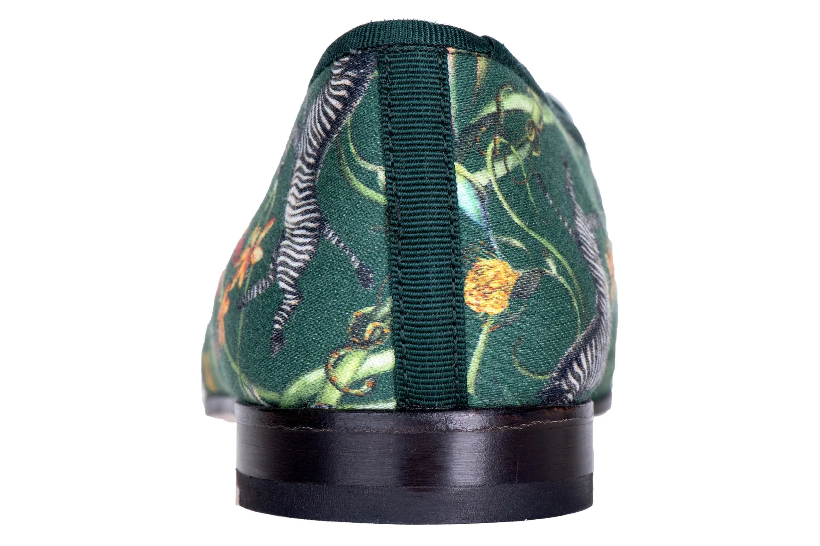 Women Stubbs & Wootton Africa Emerald Silk Slipper (Women)