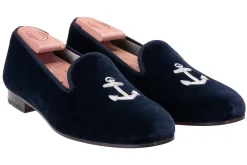 Women Stubbs & Wootton Anchor Midnight Private Stock Slipper (Women)