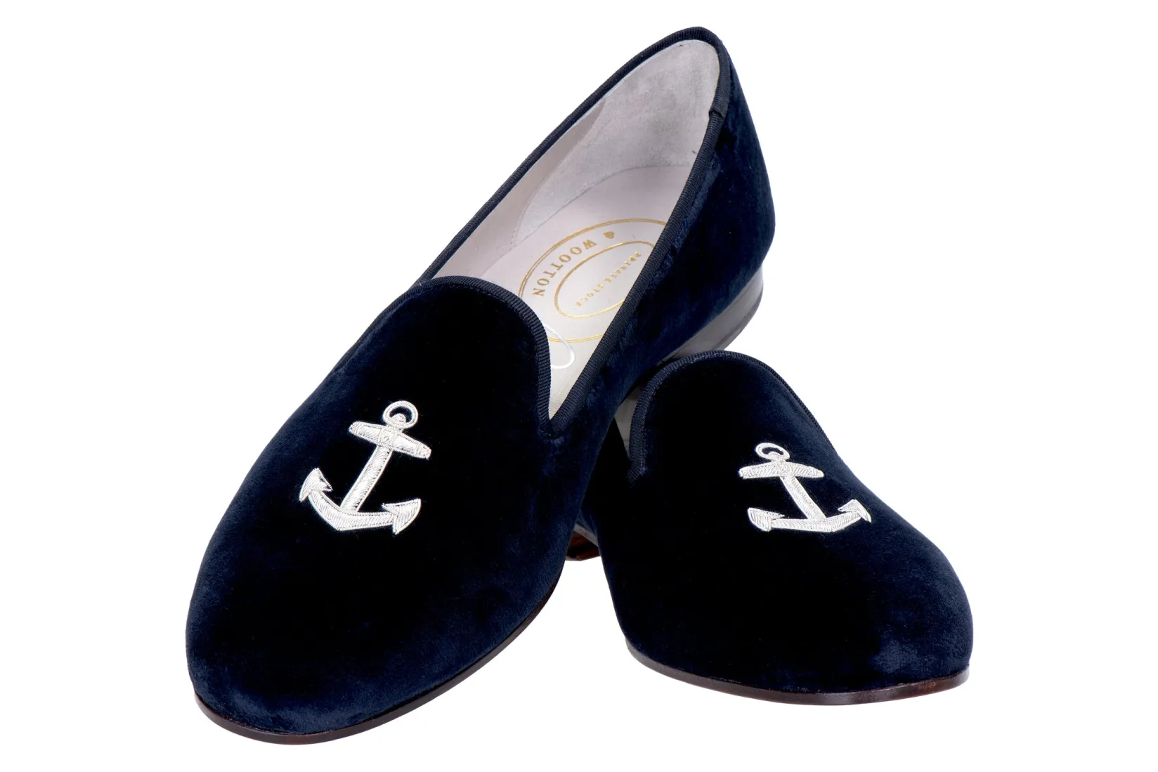 Women Stubbs & Wootton Anchor Midnight Private Stock Slipper (Women)
