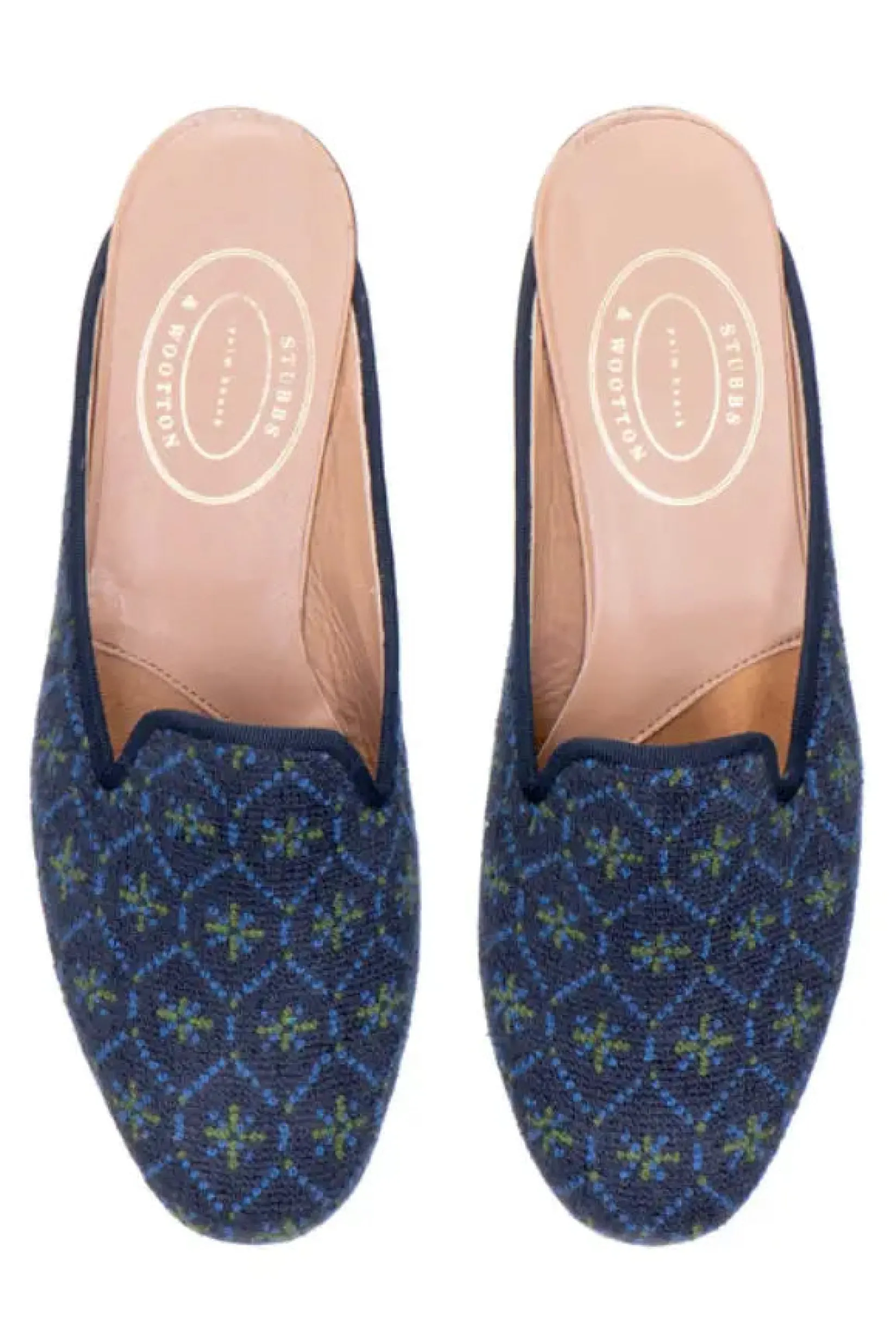 Women Stubbs & Wootton Bath Needlepoint Mule (Women)