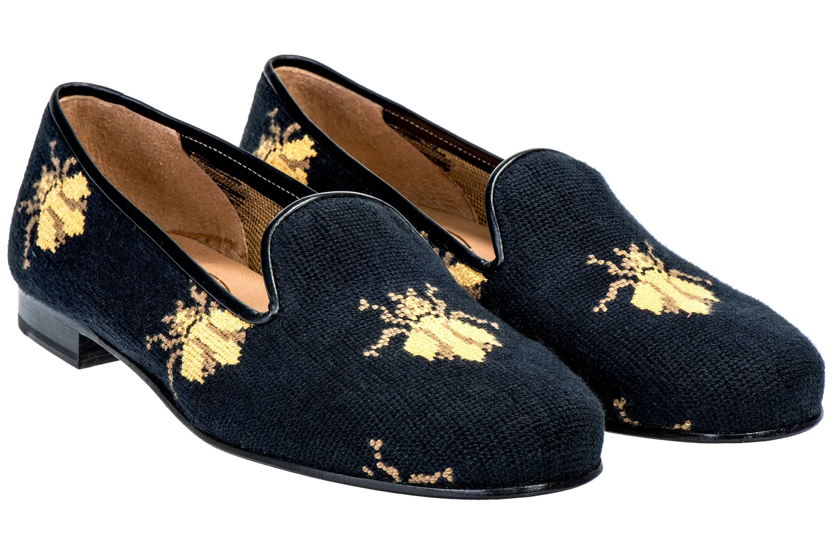 Stubbs & Wootton Bee Needlepoint Slipper (Men)