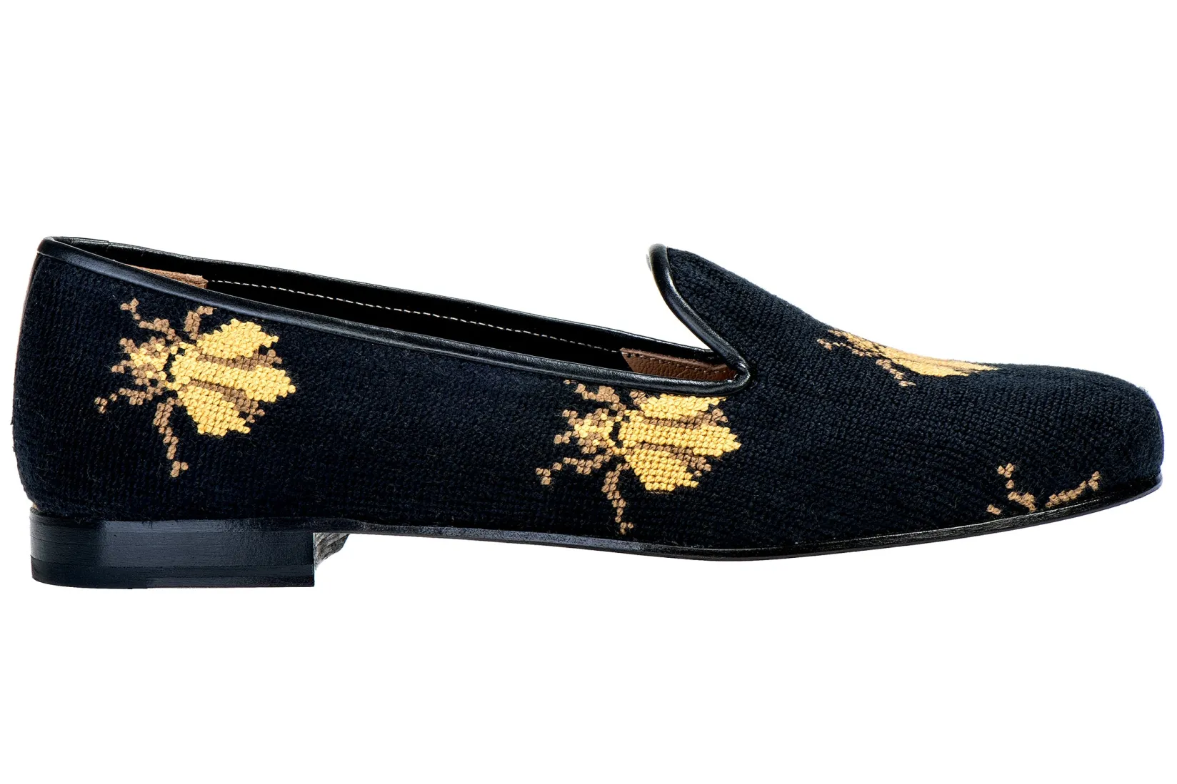 Stubbs & Wootton Bee Needlepoint Slipper (Men)