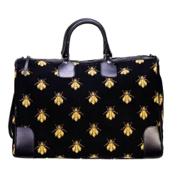 Stubbs & Wootton Bee Needlepoint Weekender