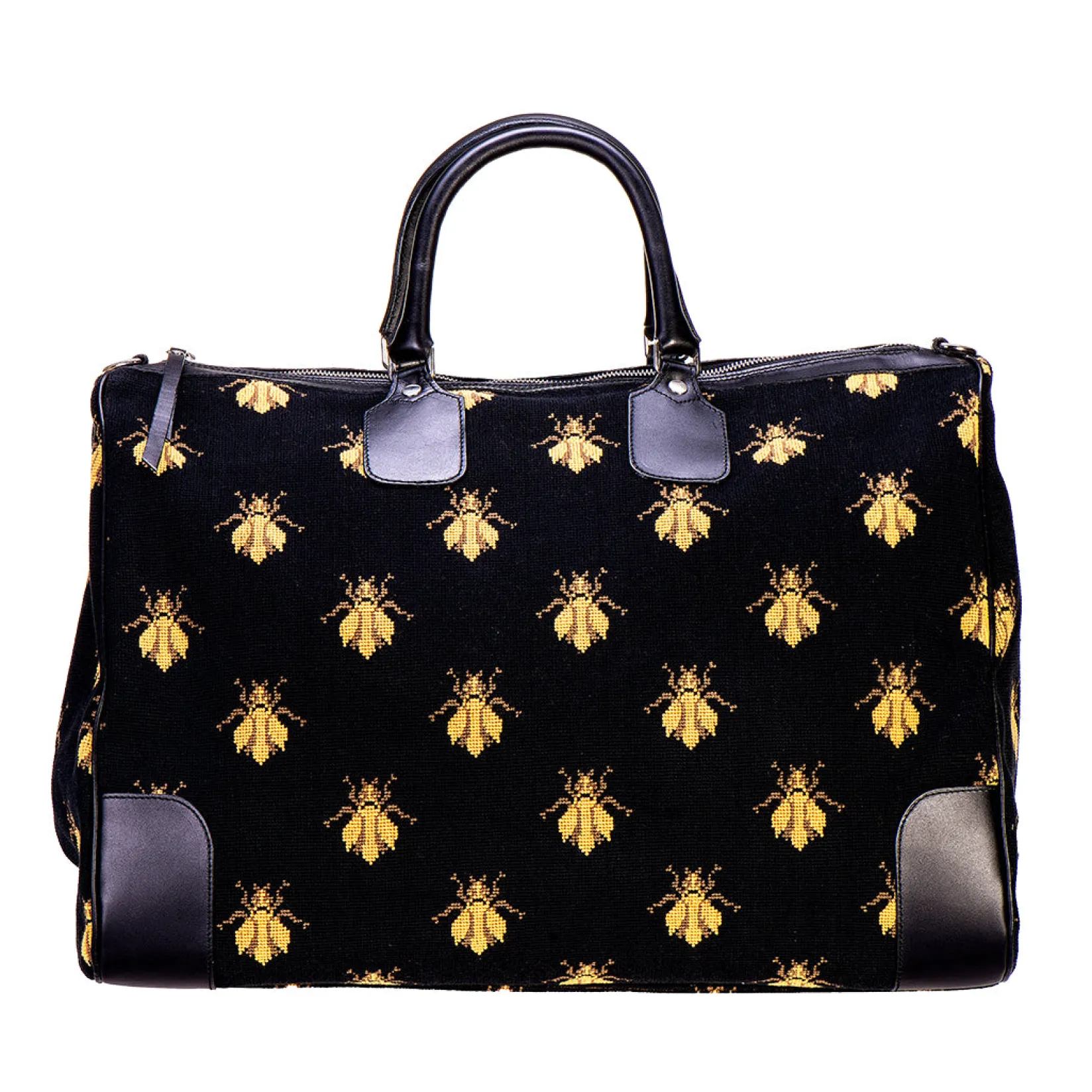 Stubbs & Wootton Bee Needlepoint Weekender