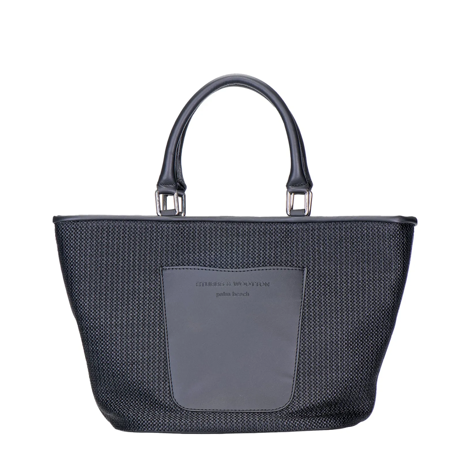 Stubbs & Wootton Raffia Mini Tote