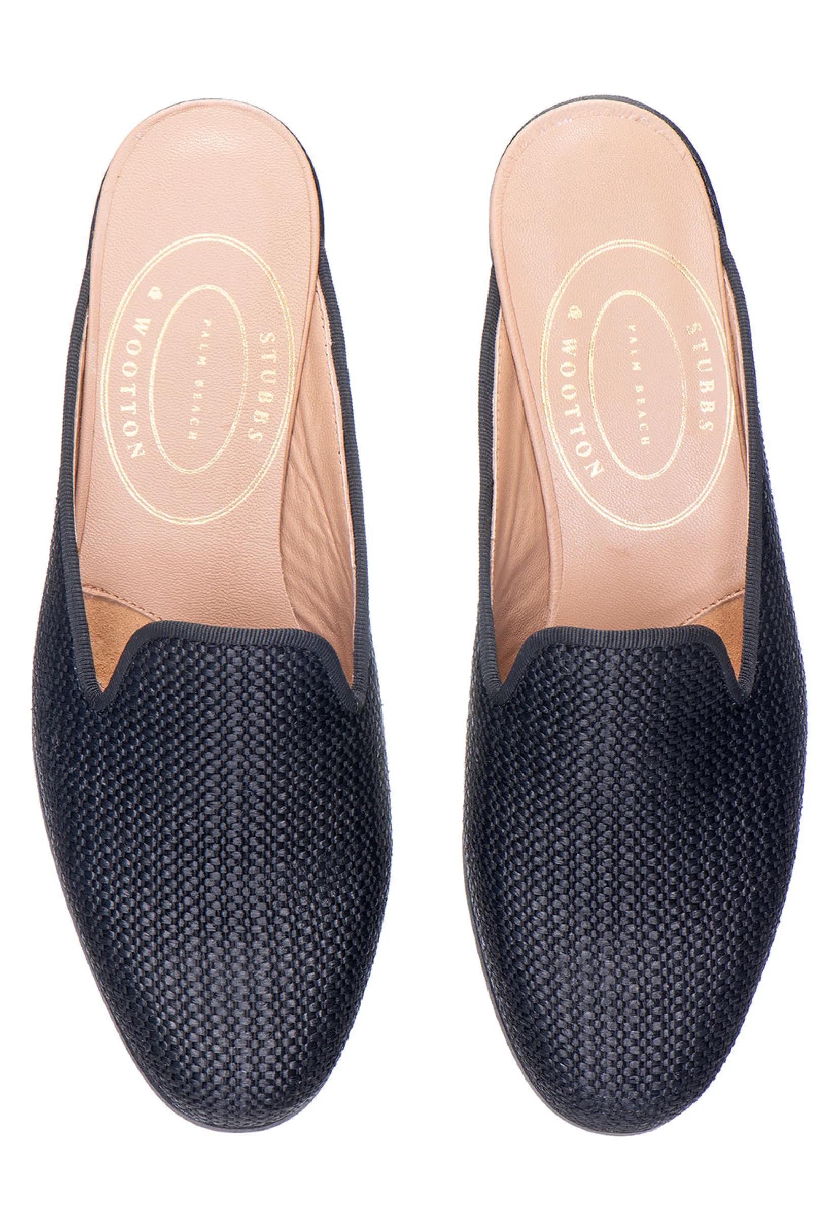 Women Stubbs & Wootton Raffia Mule (Women)