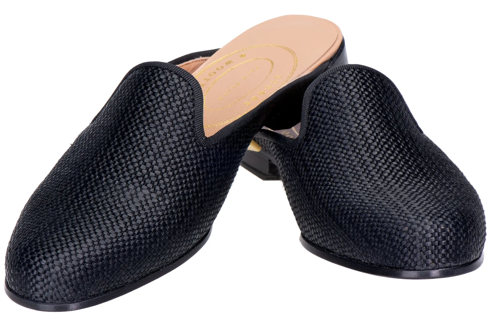 Women Stubbs & Wootton Raffia Mule (Women)