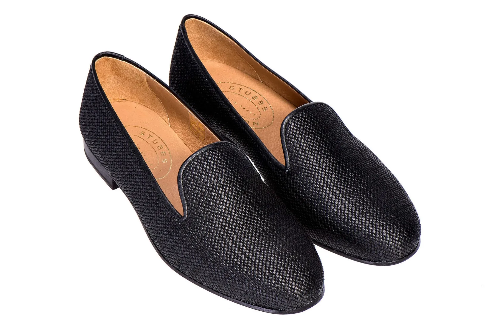 Stubbs & Wootton Raffia Slipper (Men)