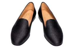 Women Stubbs & Wootton Raffia Slipper (Narrow)