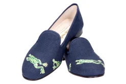 Stubbs & Wootton Calabasas Linen Slipper (Men)