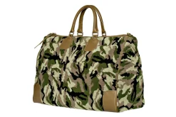 Stubbs & Wootton Camo Needlepoint Weekender