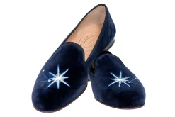 Stubbs & Wootton Capricorn Velvet Slipper (Men)