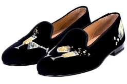 Stubbs & Wootton Celebrate Velvet Slipper (Men)