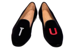 Women Stubbs & Wootton College Velvet Slipper (Women)