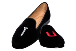 Women Stubbs & Wootton College Velvet Slipper (Women)