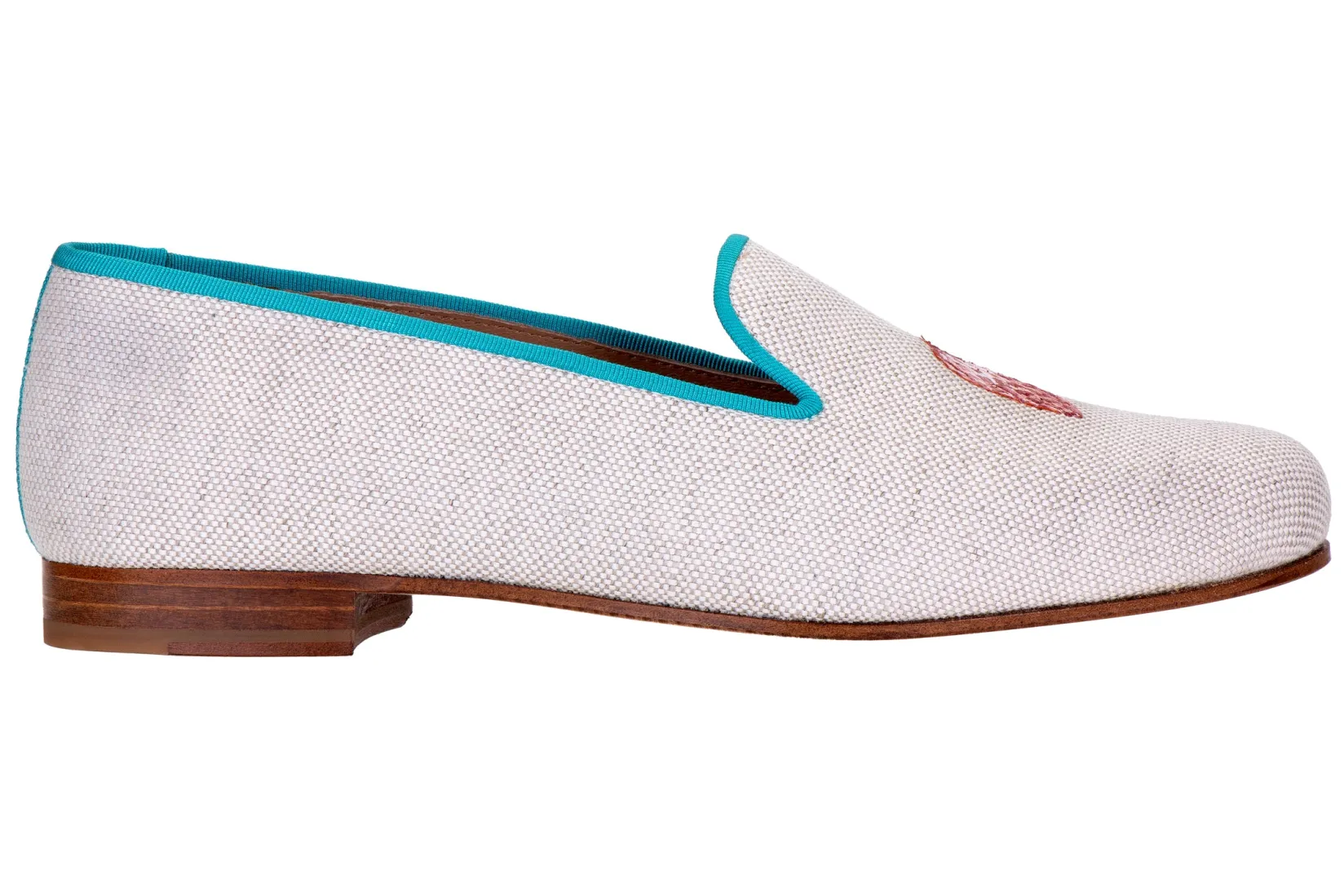 Stubbs & Wootton Conch Helm Linen Slipper (Men)