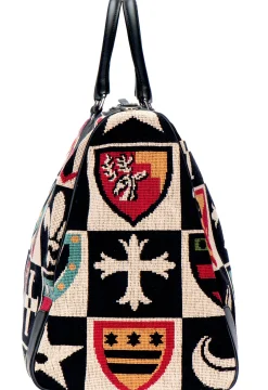 Stubbs & Wootton Crest Needlepoint Weekender