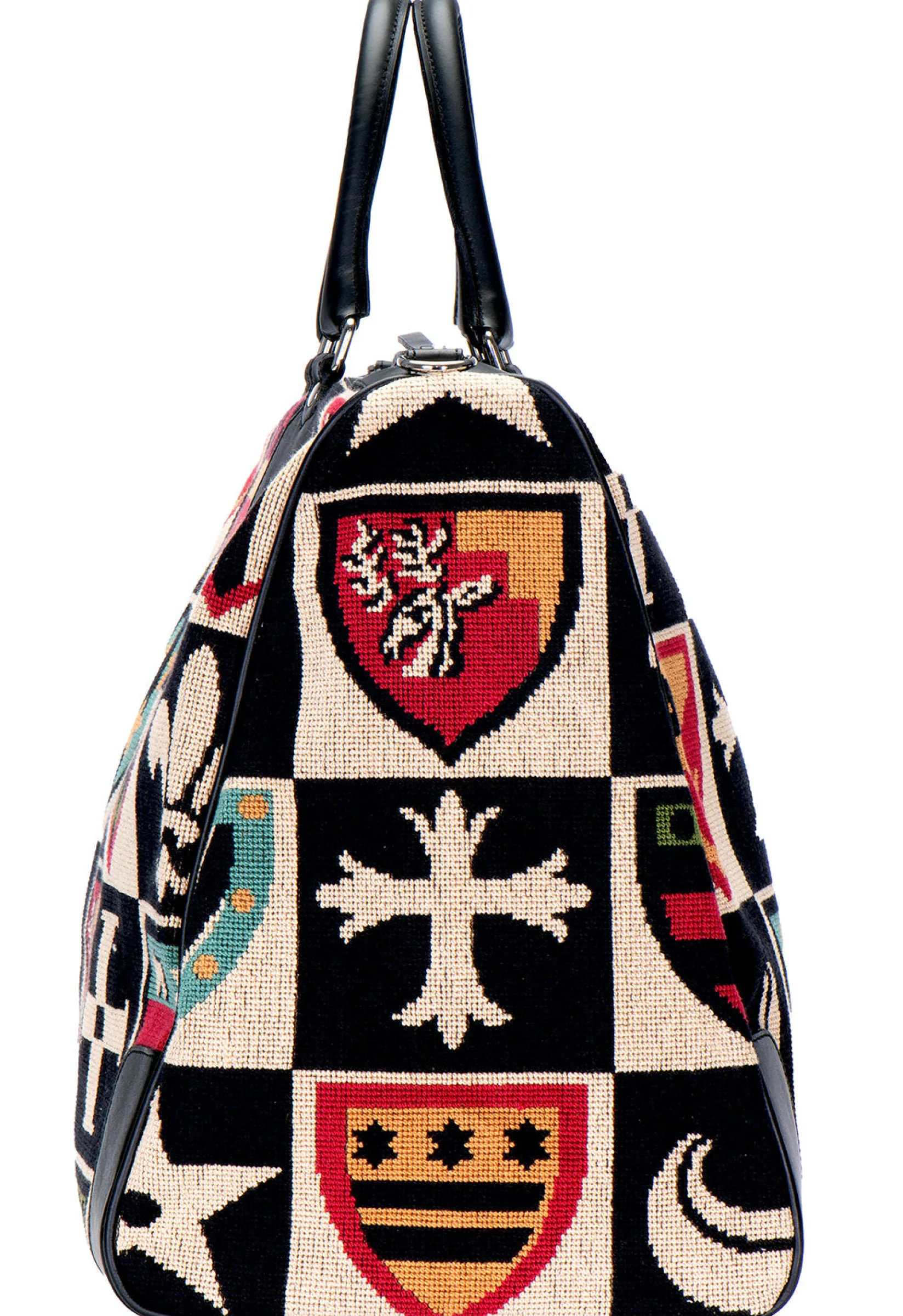 Stubbs & Wootton Crest Needlepoint Weekender
