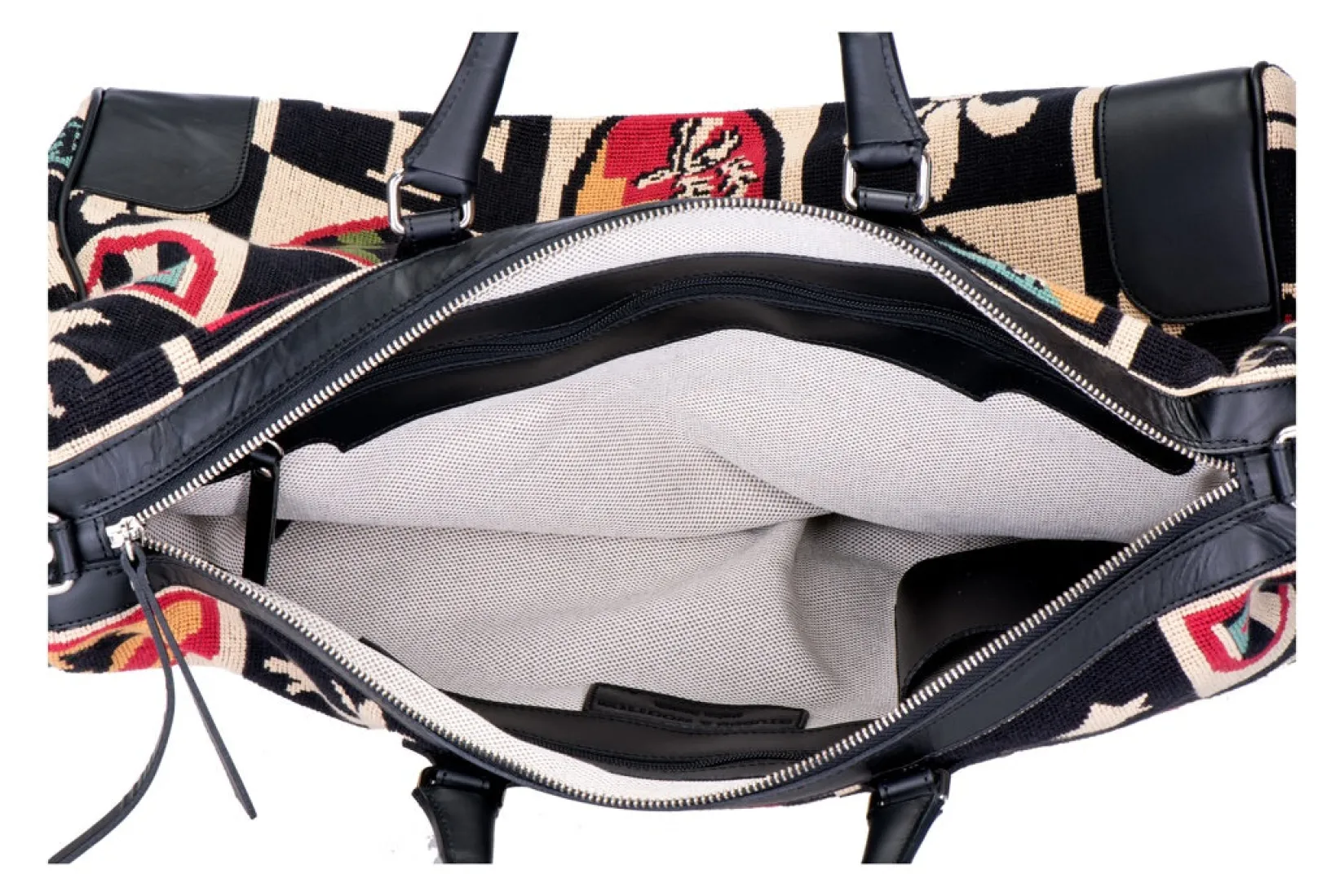 Stubbs & Wootton Crest Needlepoint Weekender