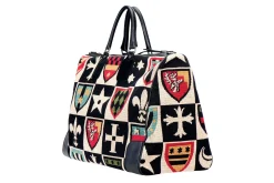 Stubbs & Wootton Crest Needlepoint Weekender