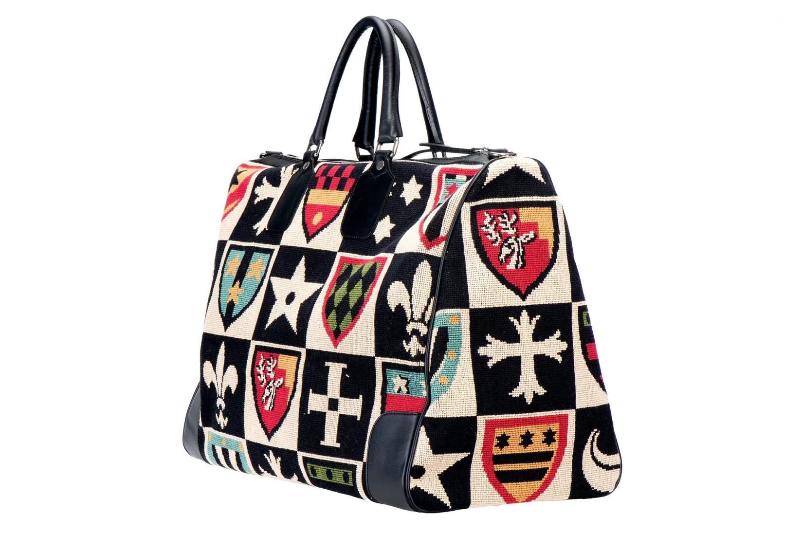 Stubbs & Wootton Crest Needlepoint Weekender