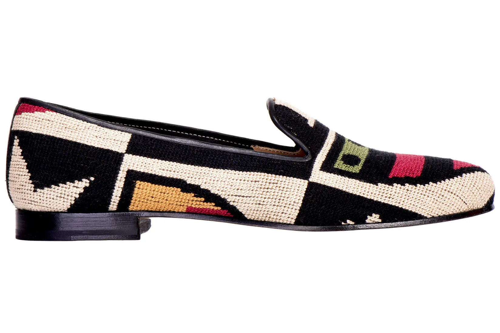 Stubbs & Wootton Crest Needlepoint Slipper (Men)