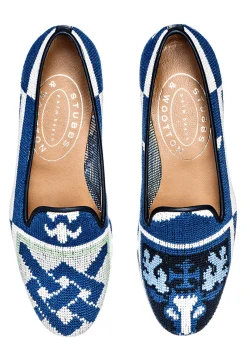 Stubbs & Wootton Crest Needlepoint Slipper (Men)