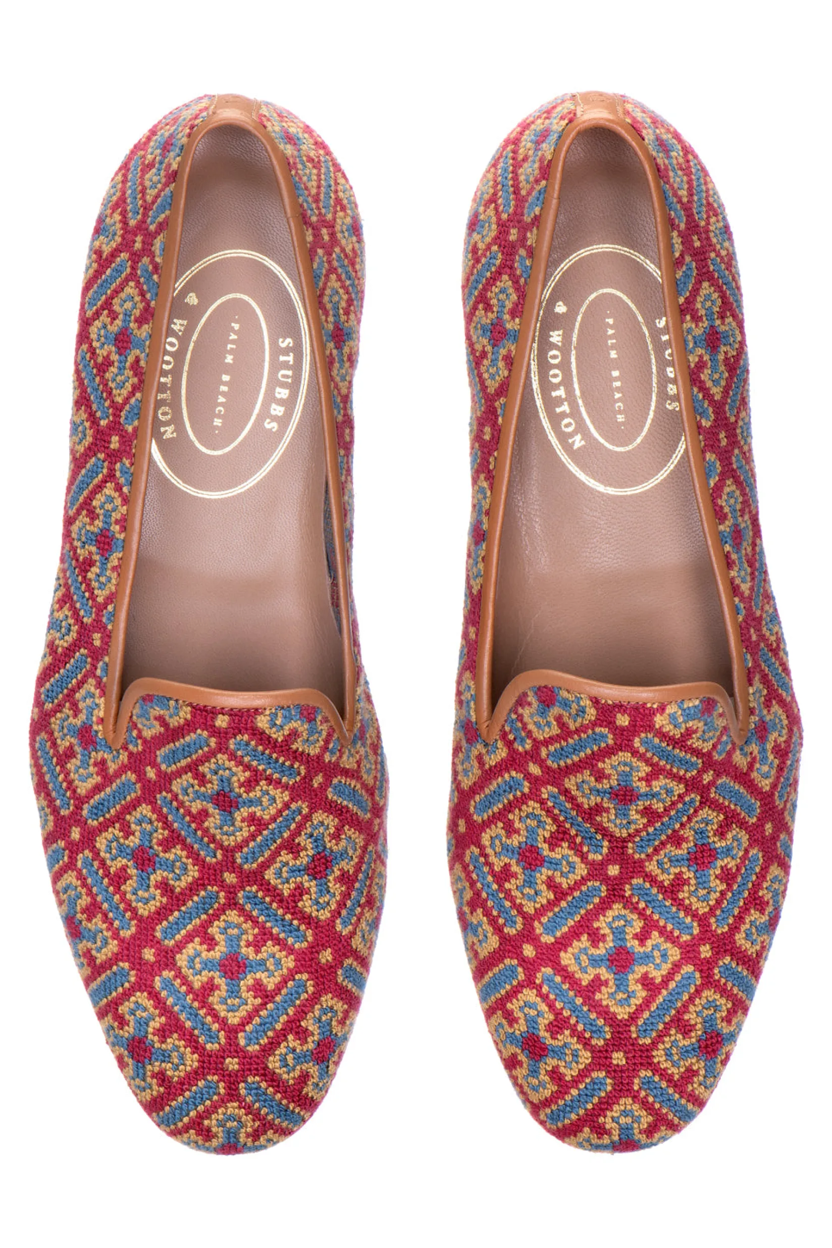 Stubbs & Wootton Cuenca Needlepoint Slipper (Men)