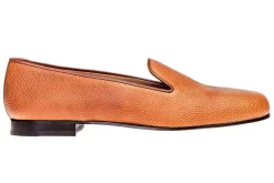 Stubbs & Wootton Football Leather Slipper (Wide)
