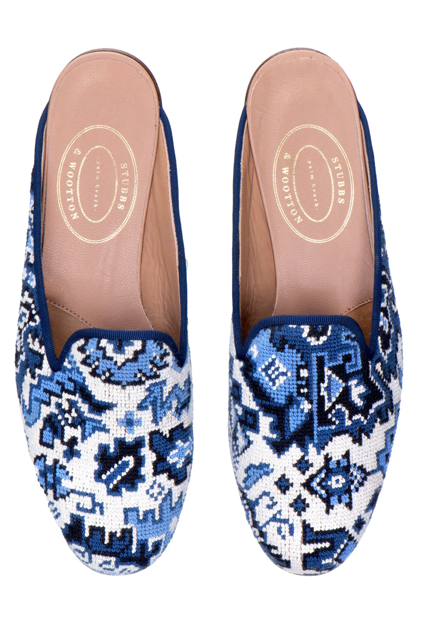 Women Stubbs & Wootton Heriz Needlepoint Mule (Women)