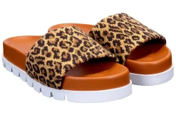 Women Stubbs & Wootton Jane Leopard Needlepoint Slip (Women)