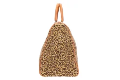 Stubbs & Wootton Jane Leopard Needlepoint Weekender