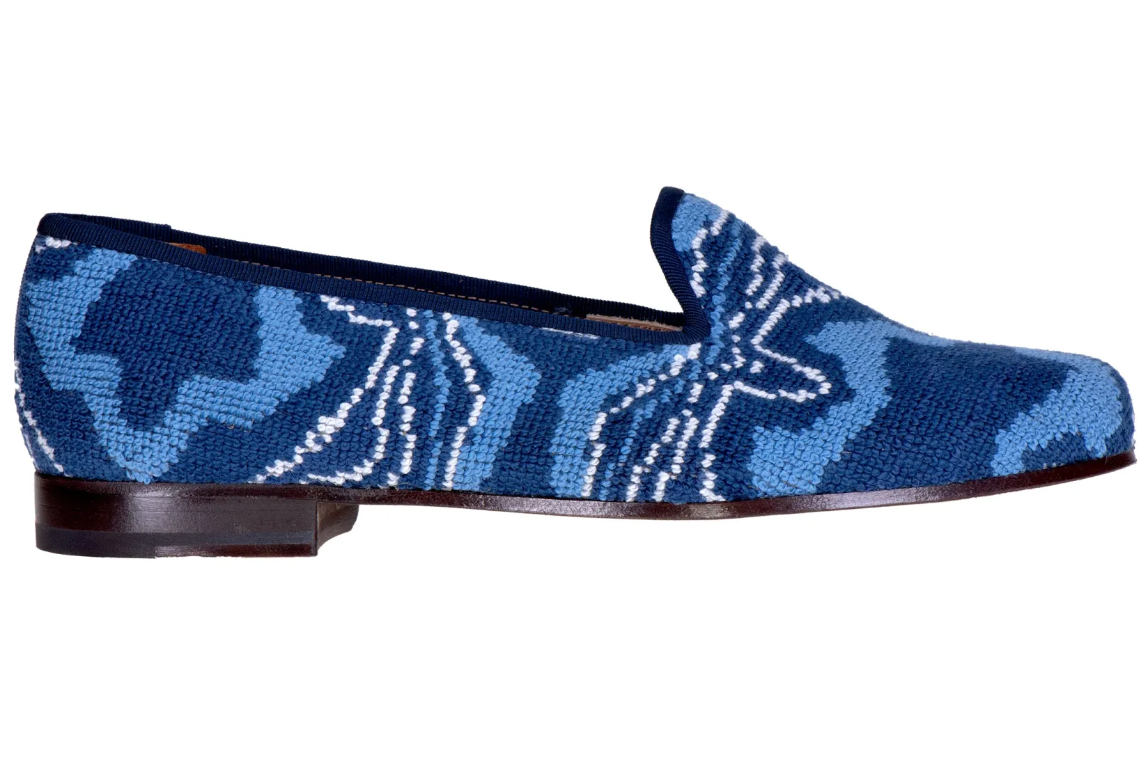 Stubbs & Wootton Lazurite Needlepoint Slipper (Men)