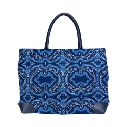 Stubbs & Wootton Lazurite Needlepoint Tote