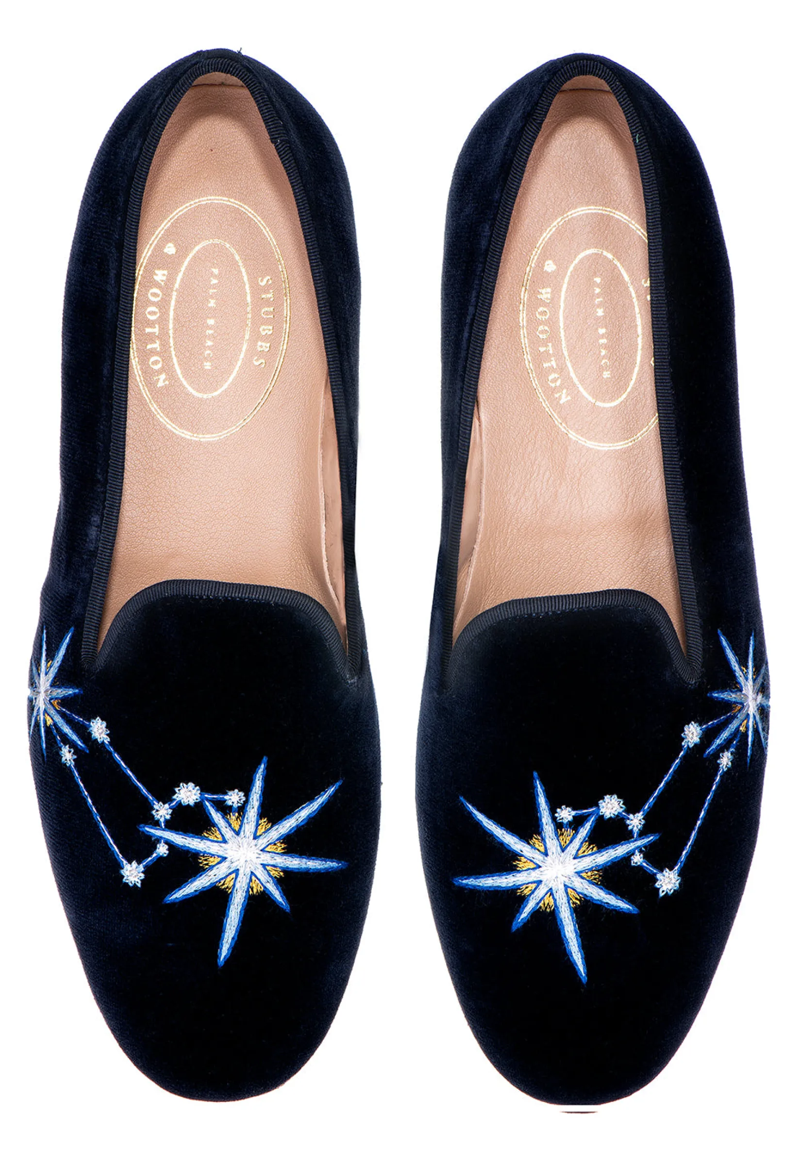 Stubbs & Wootton Leo Velvet Slipper (Men)