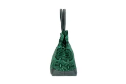 Stubbs & Wootton Malachite Needlepoint Tote