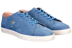 Stubbs & Wootton Martini Marine Suede Trainer (Men)
