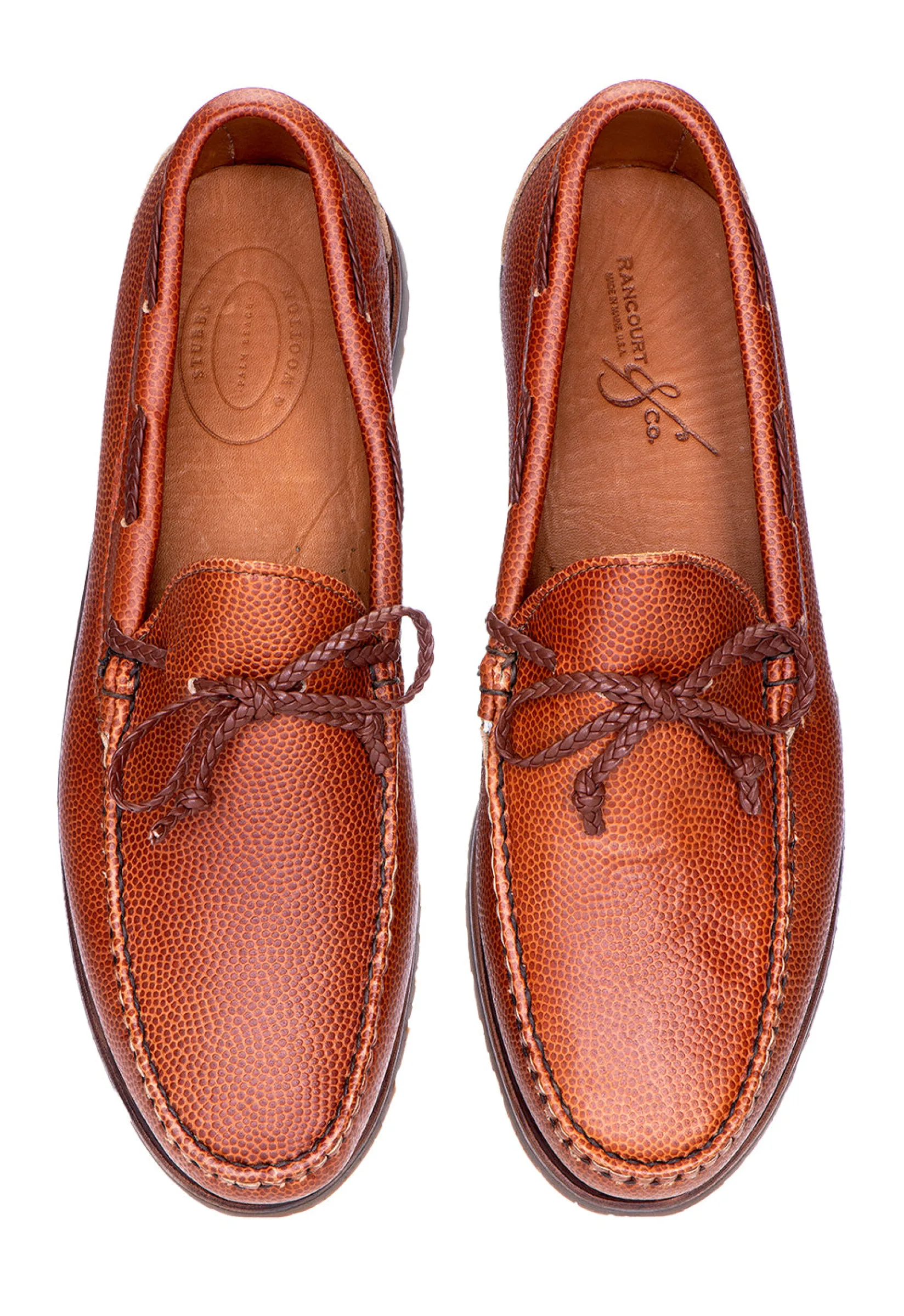 Stubbs & Wootton Merritt Football Boat Shoe (Wide)
