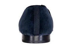 Stubbs & Wootton Metropolis Nickel Velvet Slipper (Men)
