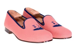 Women Stubbs & Wootton Murrays Logo Nantucket Slipper (Women)