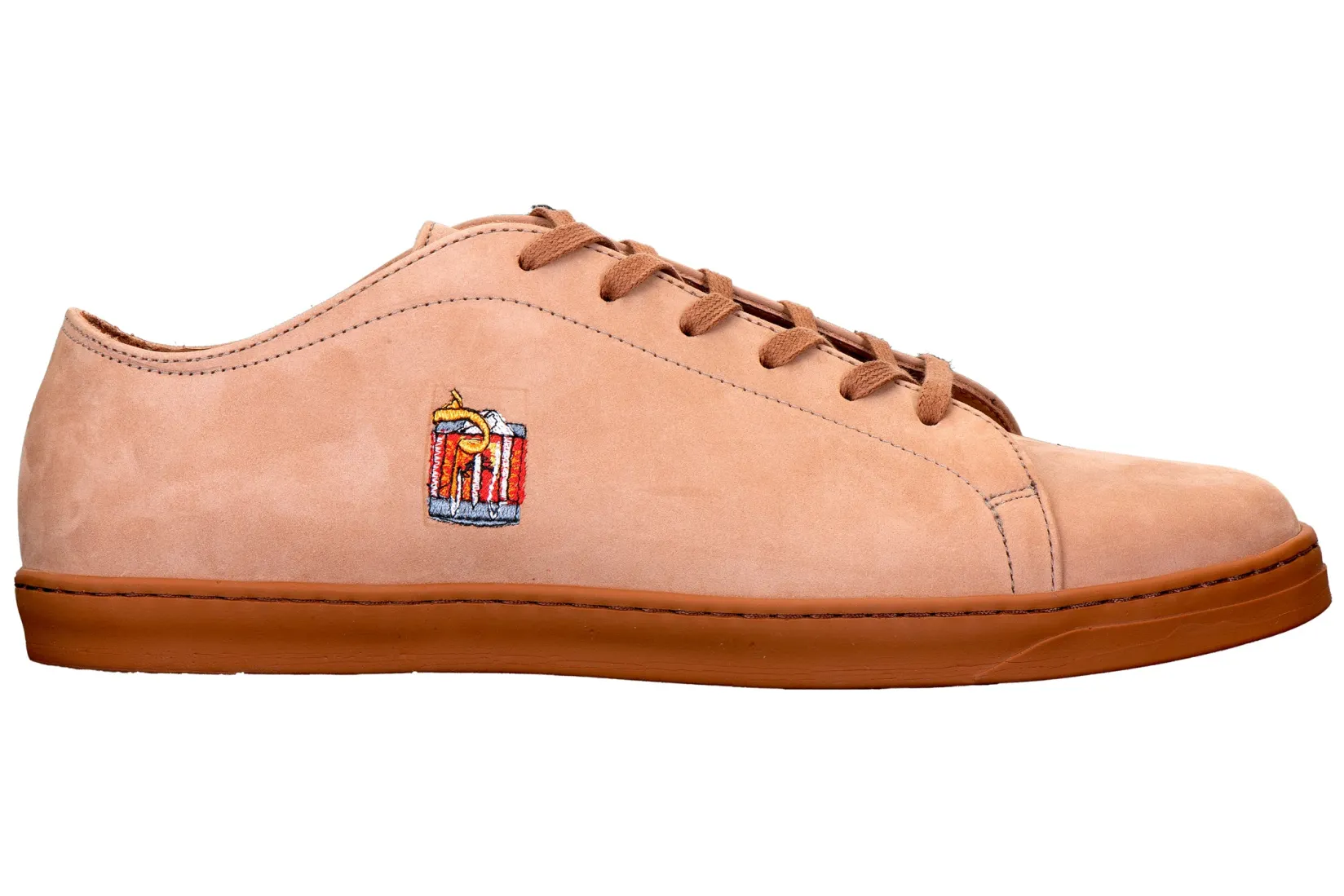 Stubbs & Wootton Negroni Nubuck Suede Trainer (Men)