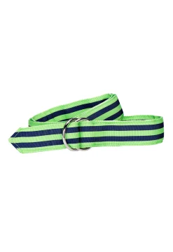 Stubbs & Wootton Ribbon Belt Lime