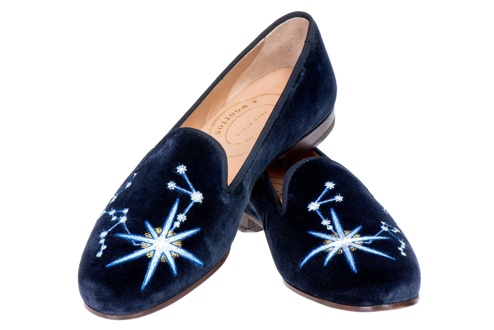 Women Stubbs & Wootton Sagittarius Velvet Slipper (Women)