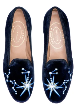 Stubbs & Wootton Sagittarius Velvet Slipper (Men)