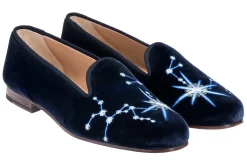 Stubbs & Wootton Sagittarius Velvet Slipper (Men)