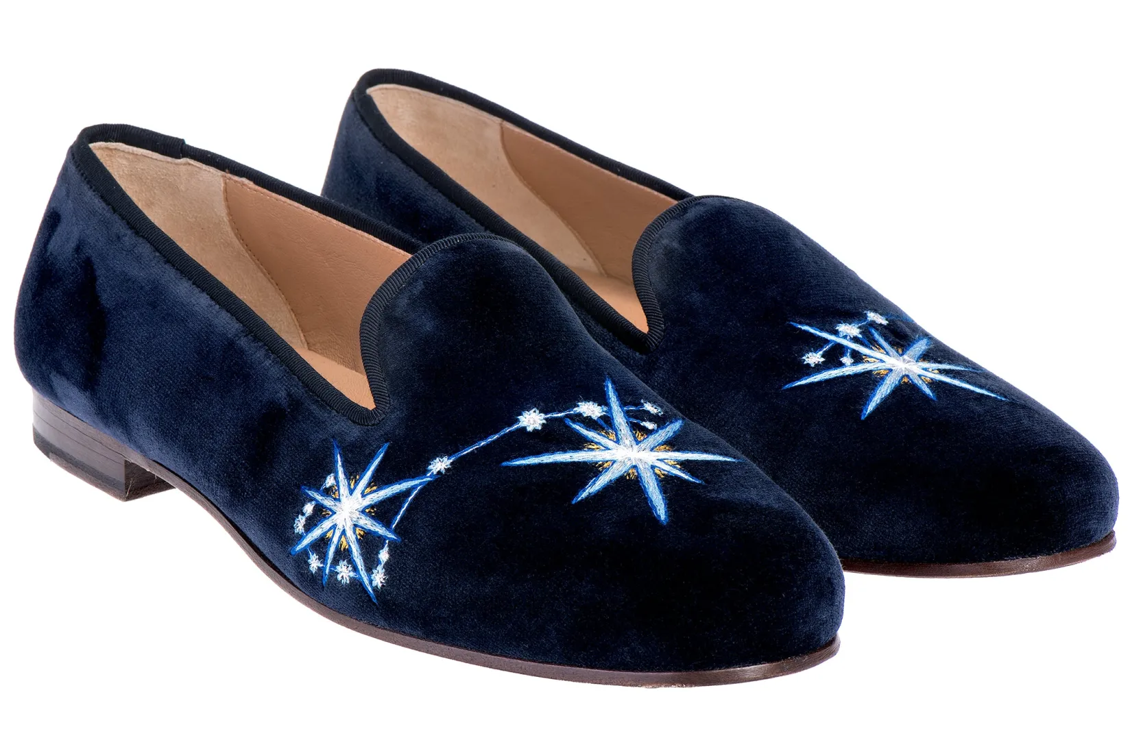Stubbs & Wootton Scorpio Velvet Slipper (Men)