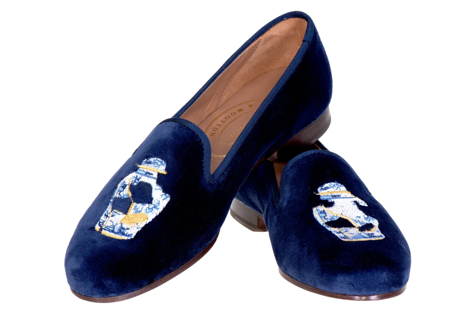 Women Stubbs & Wootton Shattered Ming Indigo (Women)