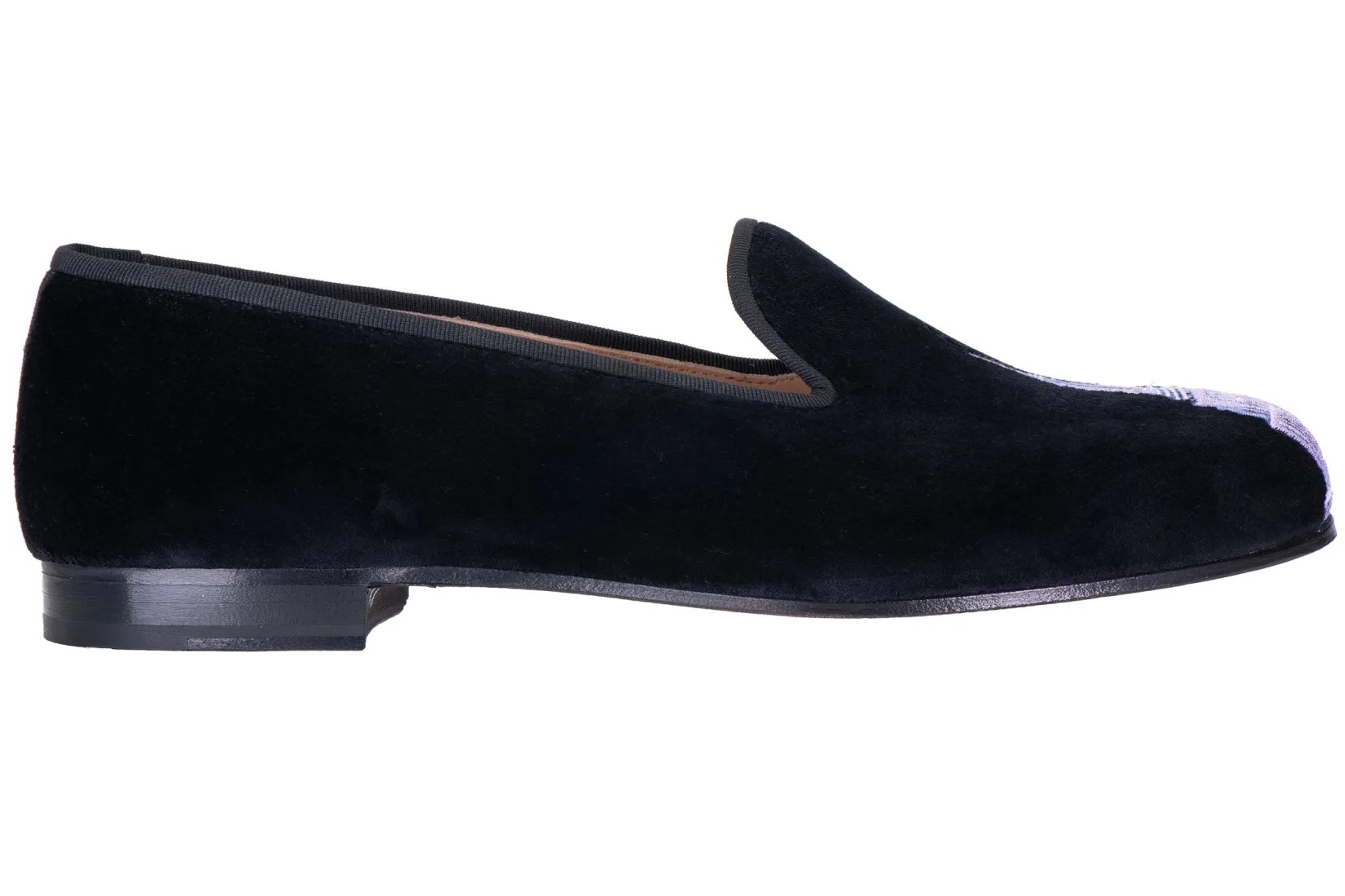 Stubbs & Wootton Skyscraper Velvet Slipper (Men)