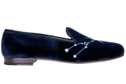Women Stubbs & Wootton Taurus Velvet Slipper (Women)