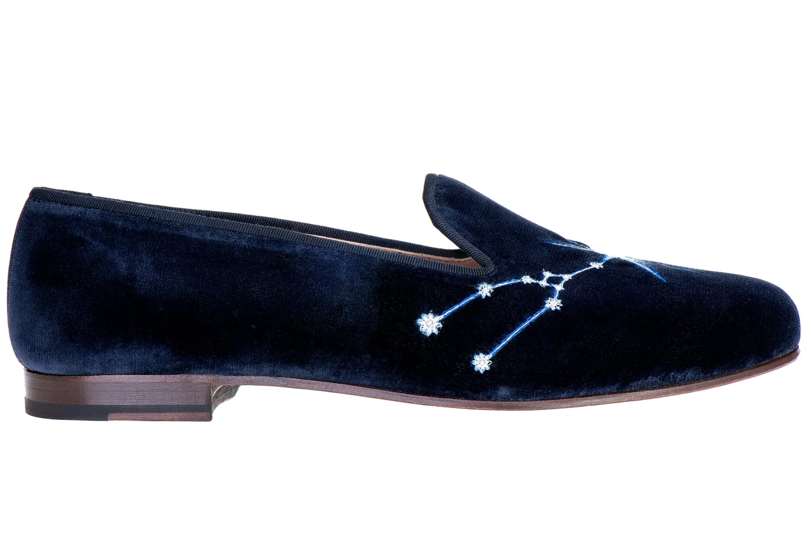 Women Stubbs & Wootton Taurus Velvet Slipper (Women)
